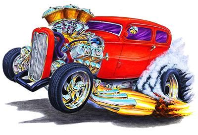 Free Muscle Car Hot Rod Drawings, Download Free Muscle Car Hot Rod Drawings  png images, Free ClipArts on Clipart Library