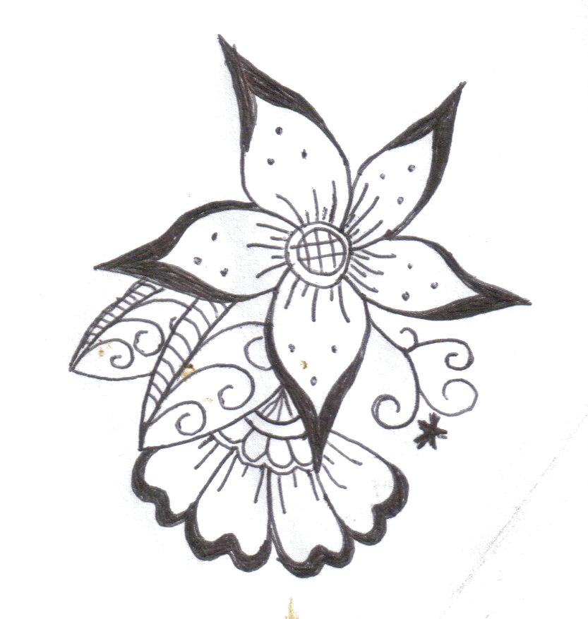 Featured image of post Design Simple Easy Flower Drawings