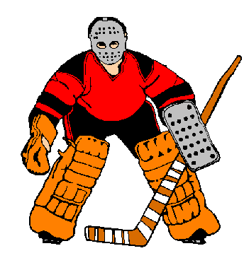 Pix For  Ice Hockey Player Clipart