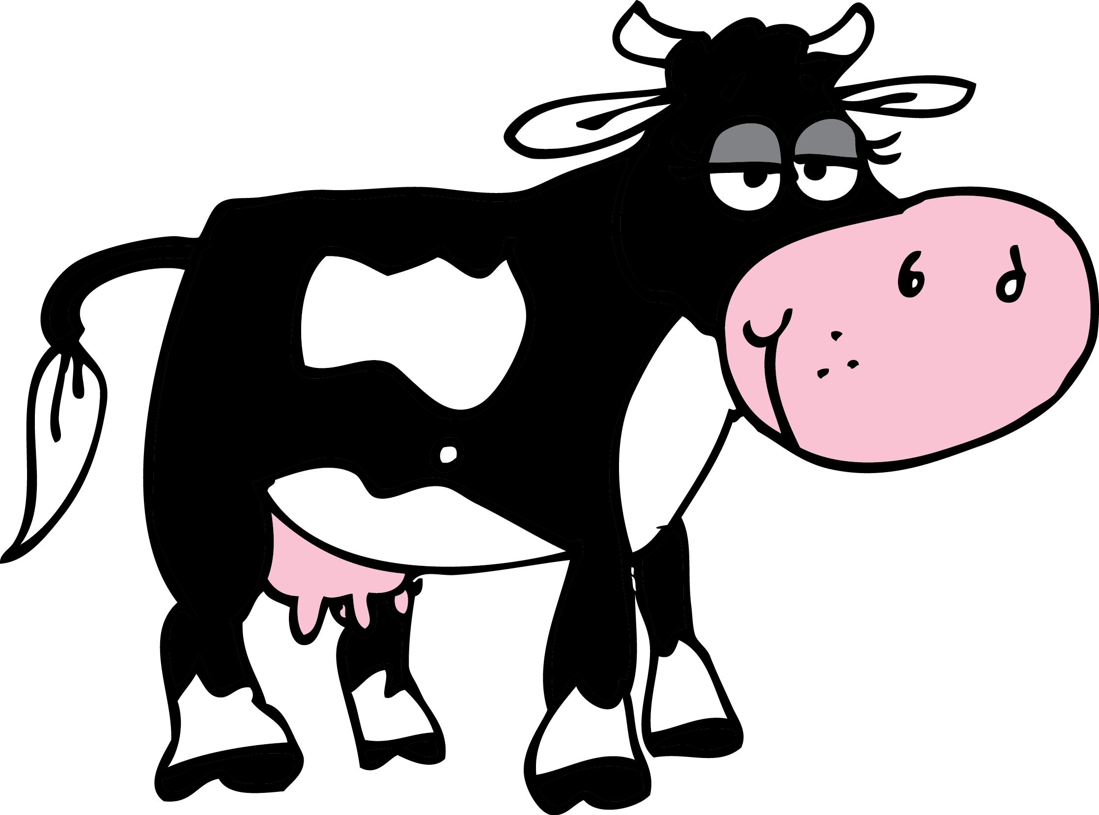 Cartoon Cow Jumping Images  Pictures - Becuo