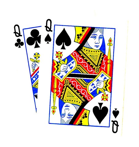 Poker Hands Clip Art - Pockets Queens | The Online Poker Guy