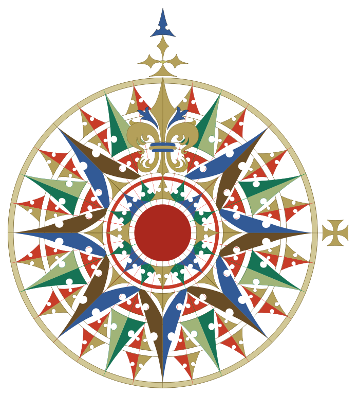 File:Compass rose Cantino - Wikimedia Commons