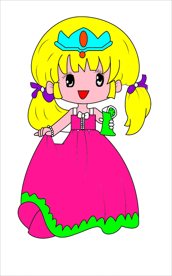Princess coloring - Kids game - Android Apps on Google Play