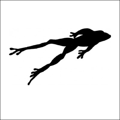 Frog Silhouette - Clipart library