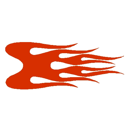 Flame Decal Designs, flame decals, flame stickers, fire tribal 