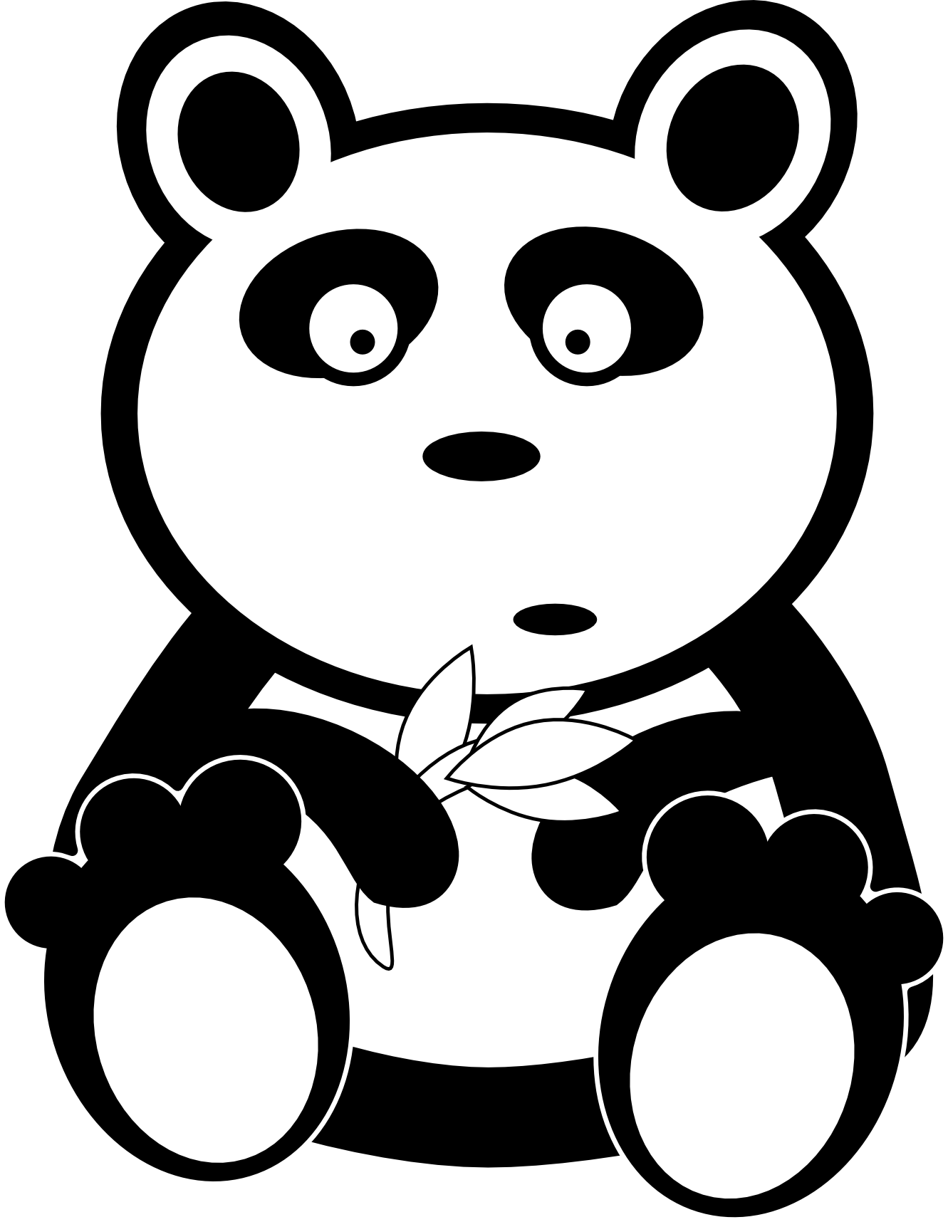 Cute Bear Clipart Black And White | Clipart library - Free Clipart 