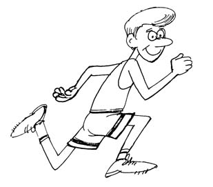 Cartoon Pictures Of Runners - Clipart library