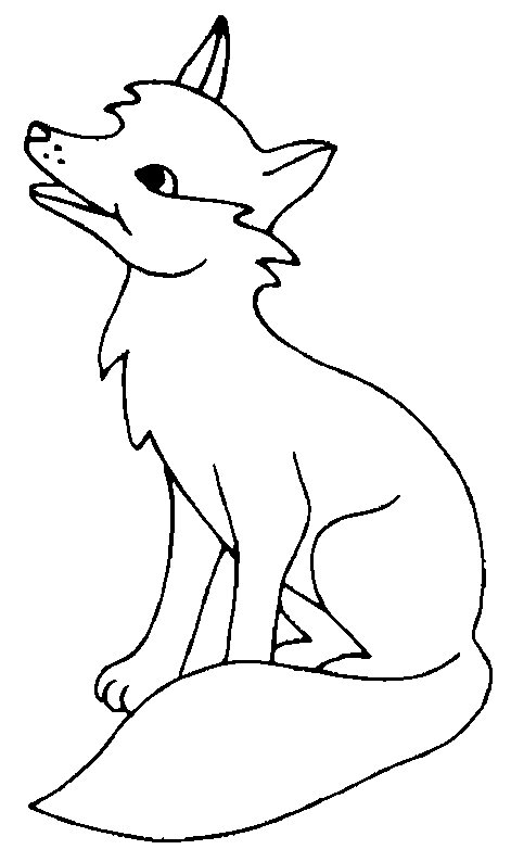 Coloring Page - Fox animals coloring pages 13