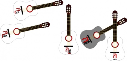 Rock Guitars clip art - Download free Other vectors