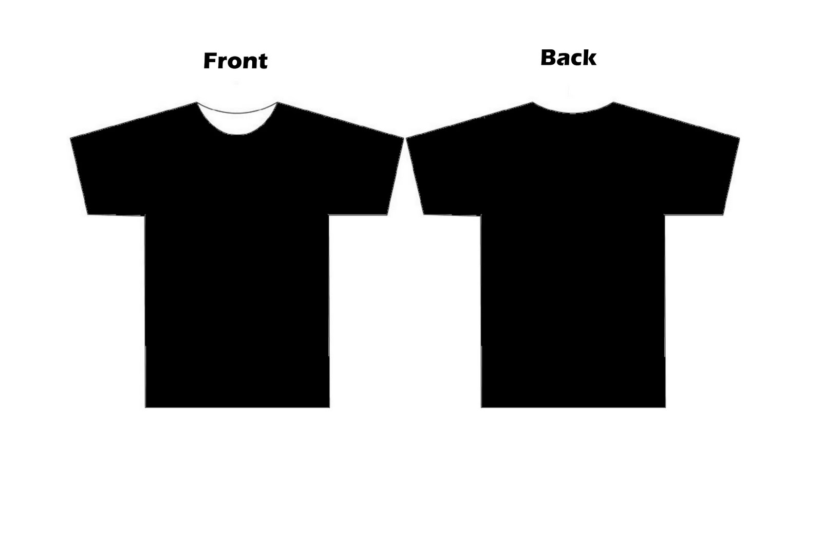 Free Printable Tshirt Template, Download Free Printable Tshirt