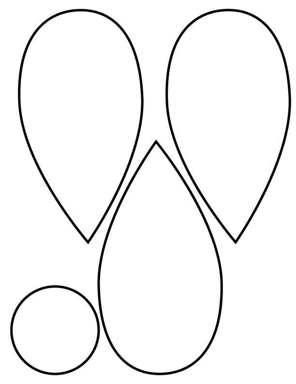 Free Flower Petal Outline Download Free Flower Petal Outline Png