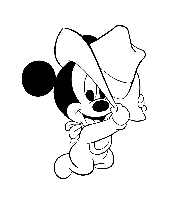 ENTERTAINMENT ART AND FASHION: coloring pages mickey mouse baby