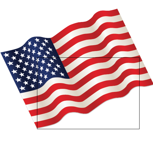 clipart american flag waving - photo #44