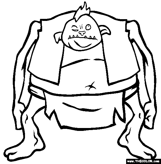 Monsters Online Coloring Pages | Page 1