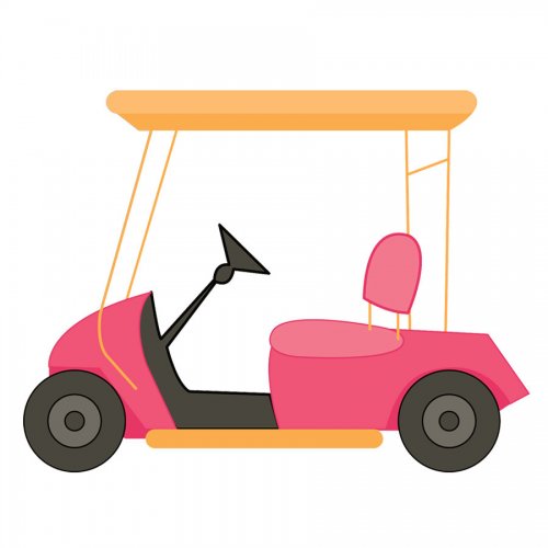 free clipart golf cart - photo #10