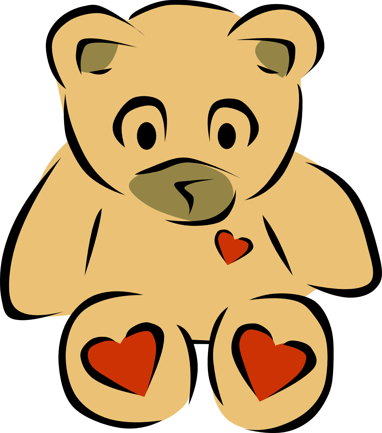 Baby Teddy Bear Clipart | Clipart library - Free Clipart Images