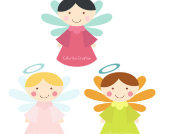 Popular items for angels clip art on Etsy