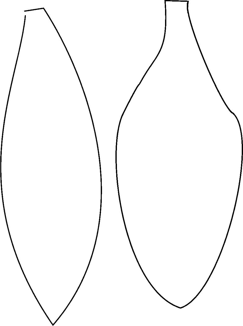 Free Printable Petal Template Pattern