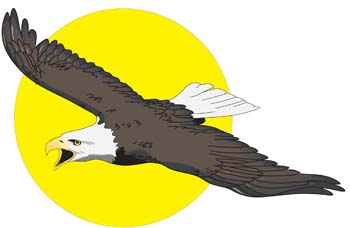 Heraldic Eagle Free Vector 