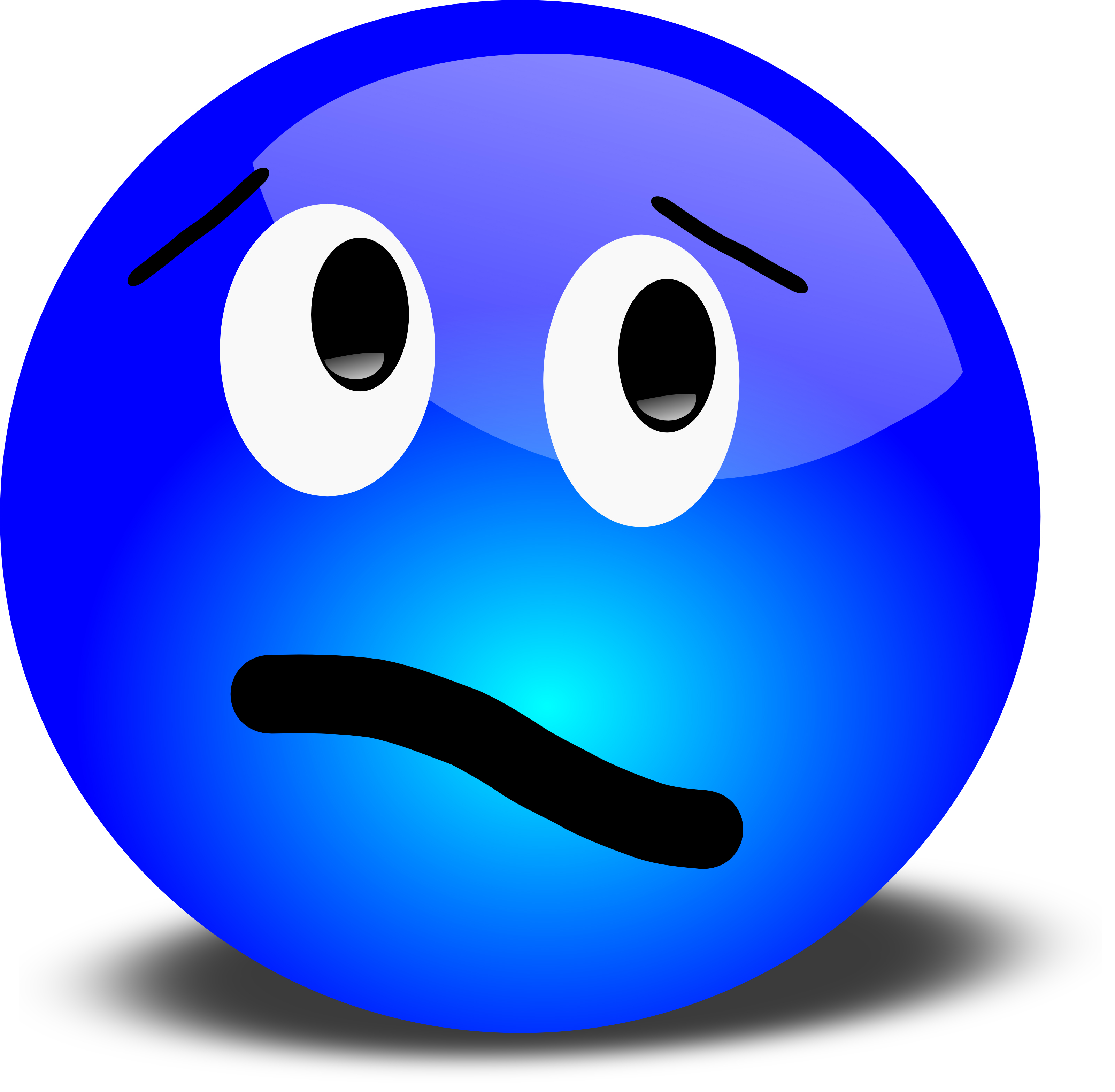 sad face image clipart anniversaire