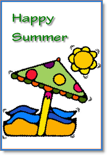 clipart of summer activities - photo #17