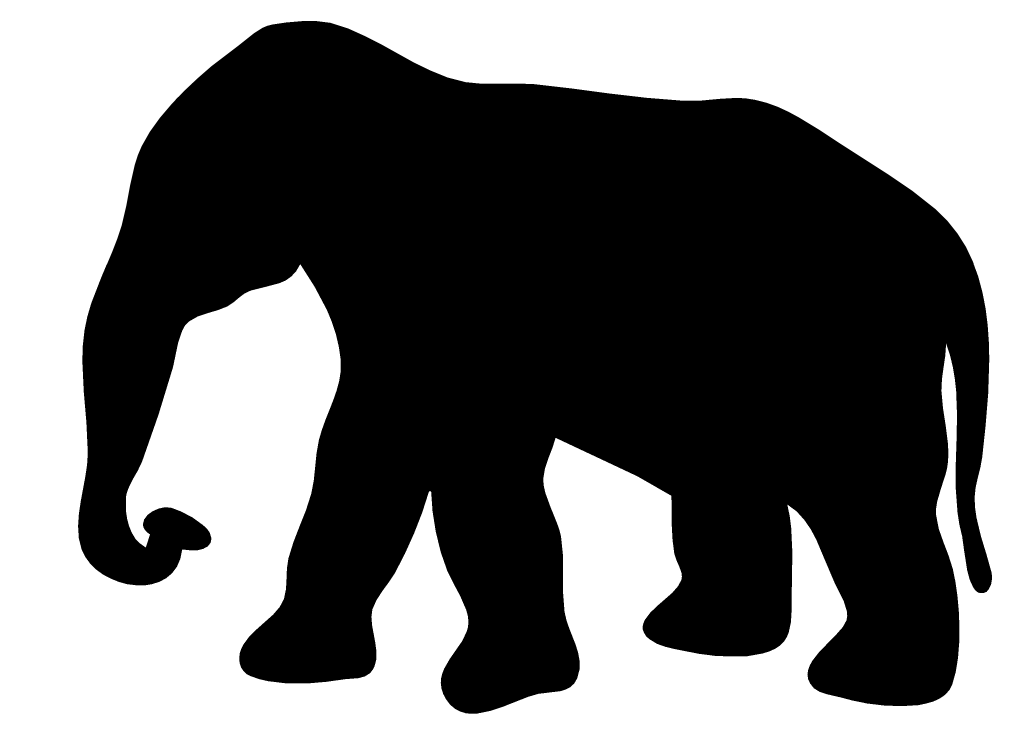 Baby Elephant Silhouette Images  Pictures - Becuo
