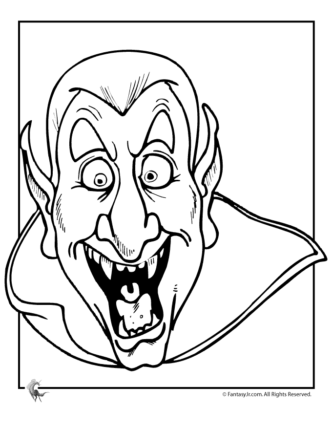 Free Scary Monster Coloring Pages, Download Free Scary Monster Coloring