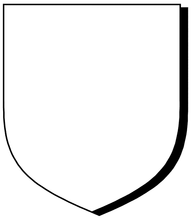 Shield Outline Coat Arms