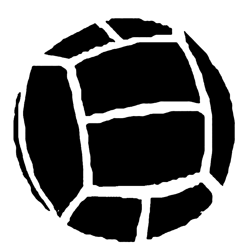Volleyball Ball Stencil | SP Stencils