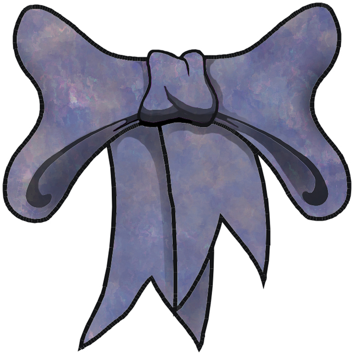 ArtbyJean - Purple Wood Roses: RIBBON BOWS - Clip art prints for 