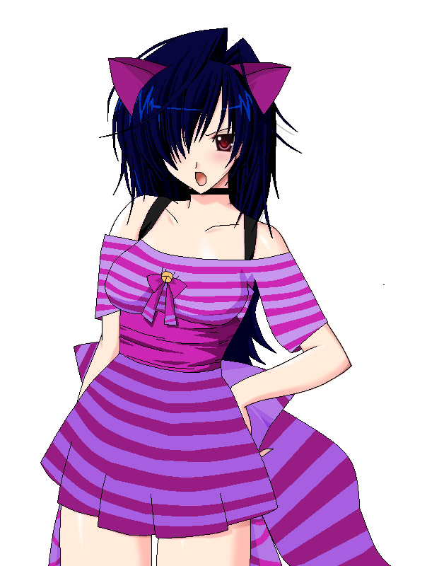 Cheshire Cat Girl by WolfXSoul on Clipart library