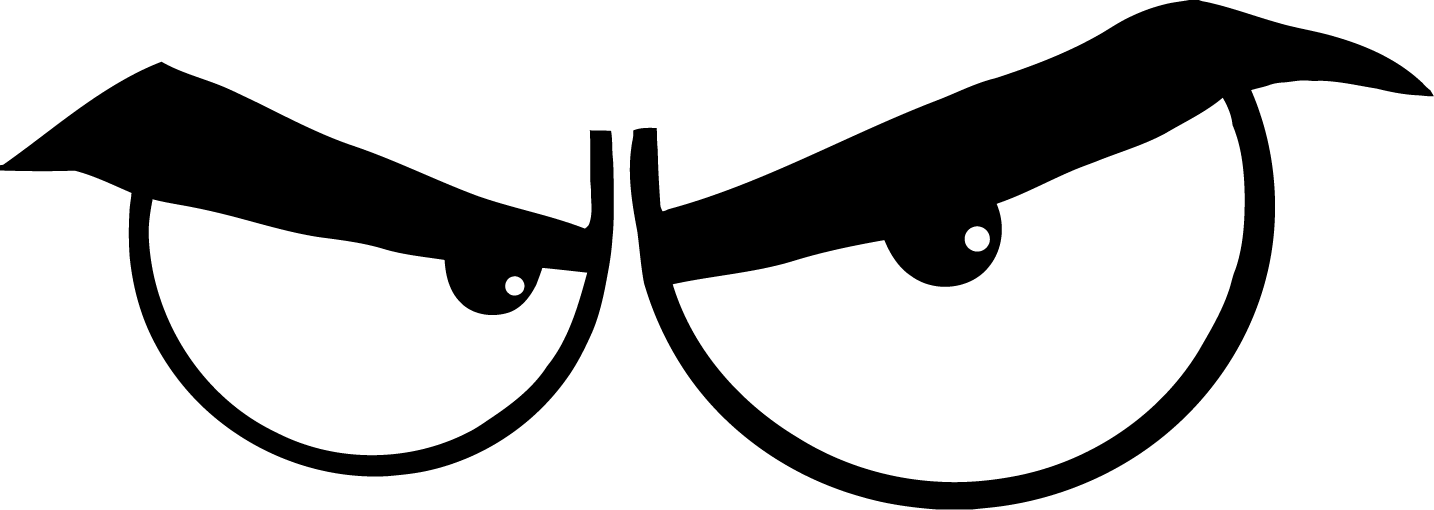 angry eyes clipart - Clip Art Library