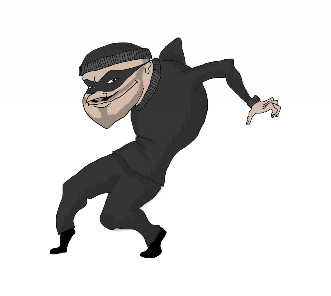 bank robber clipart free - photo #15