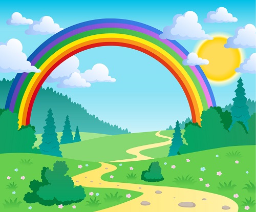 Free Cartoon Rainbows, Download Free Cartoon Rainbows png images, Free  ClipArts on Clipart Library