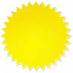 Download High Quality Royalty Free Starburst Glow Yellow 