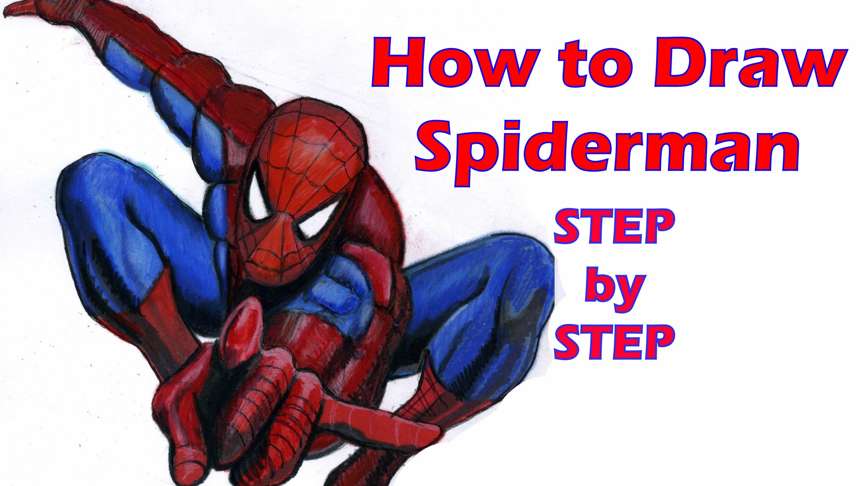 Free Spiderman Drawing Easy Download Free Clip Art Free