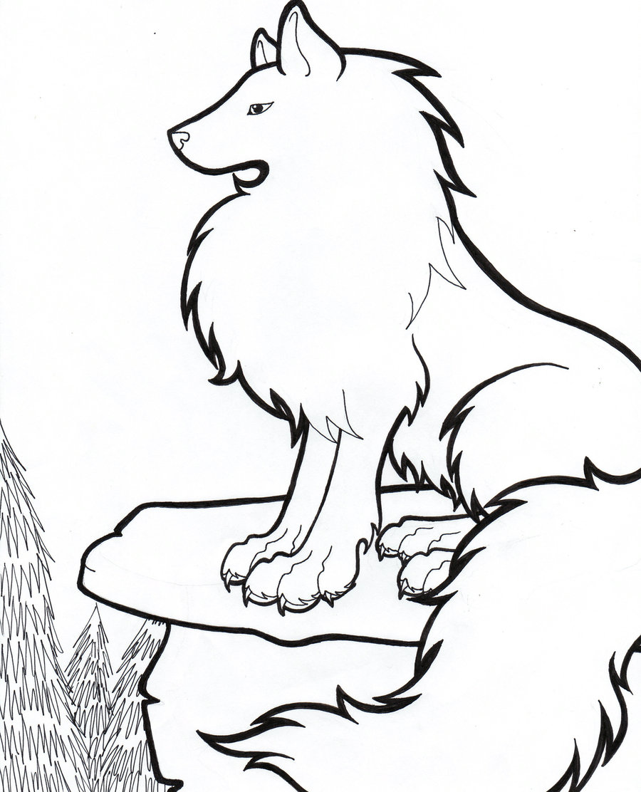 Free Easy Wolf Drawings, Download Free Easy Wolf Drawings png images