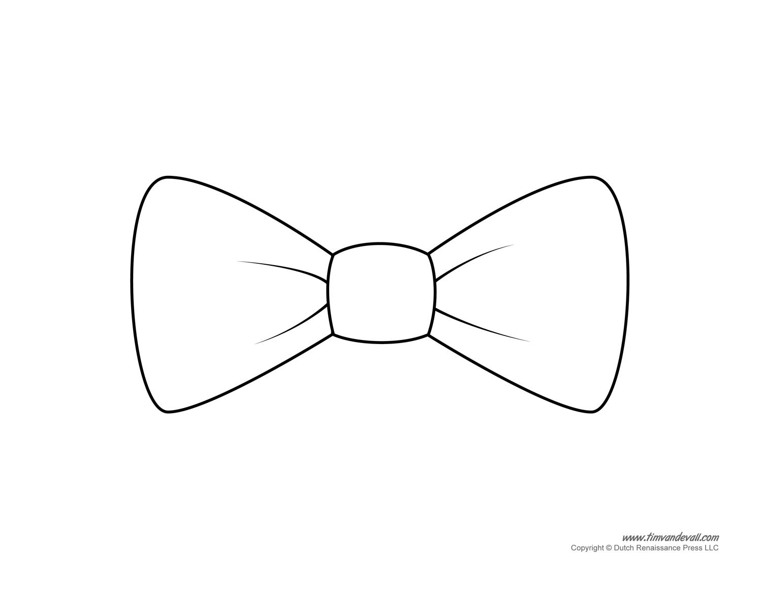 Paper Bow Tie Templates | Bow Tie Printables