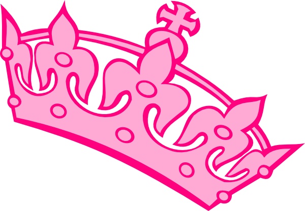 Pink Princess Crown Clip Art Clipart - Free Clipart