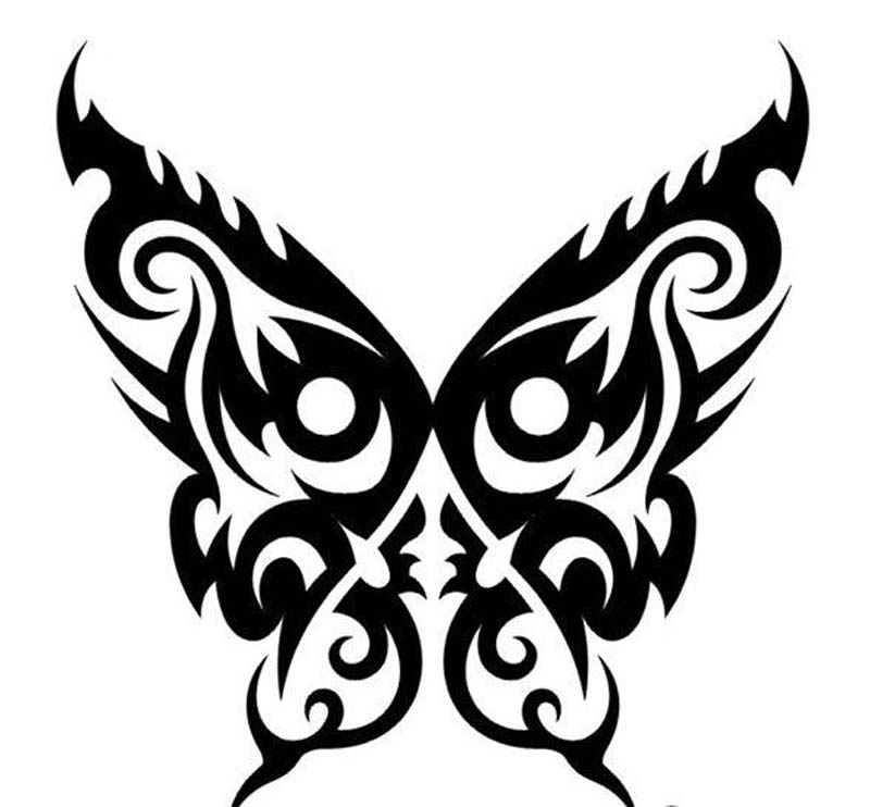 Tribal Butterfly Tattoos Designs | Photo Galleries and Wallpapers