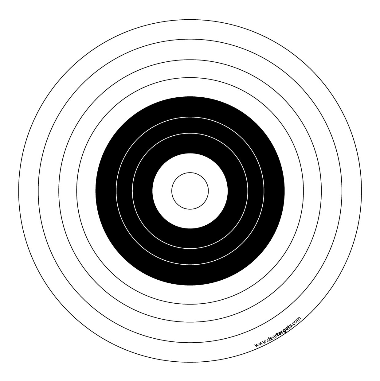 Printable target practice Keep Healthy Eating Simple