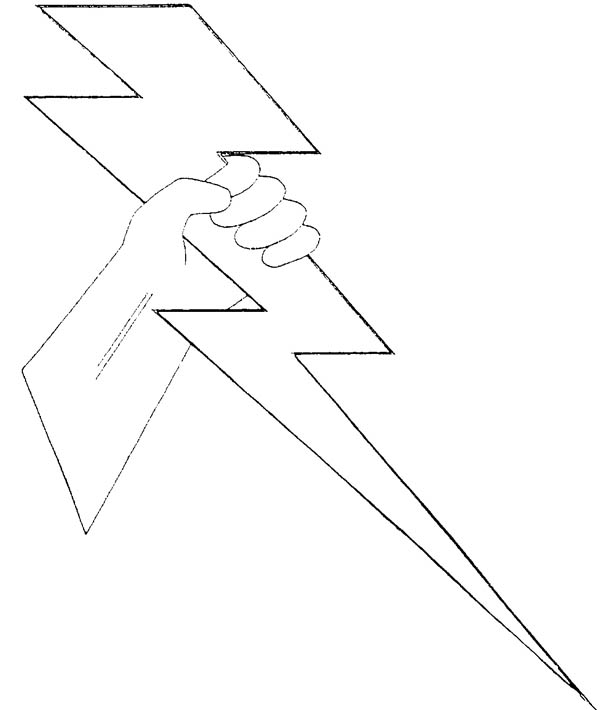 Featured image of post How To Draw A Thunderbolt 600x470 zeus with a thunderbolt coloring page