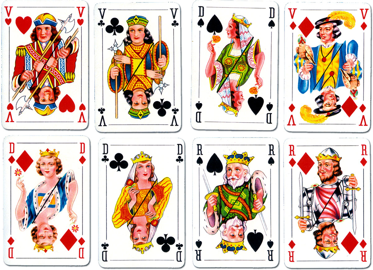Romanian playing cards by Alf Cooke - The World of Playing Cards