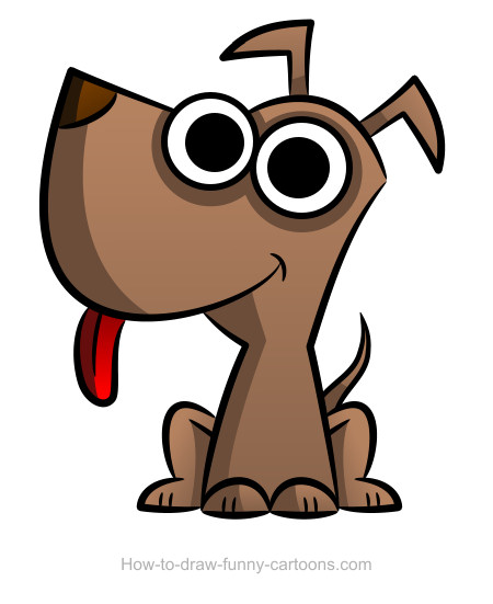 brown color cartoon character - Clip Art Library