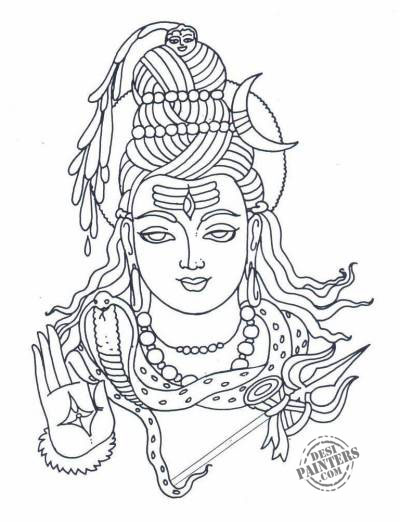Free Shiva Sketch, Download Free Shiva Sketch png images, Free ClipArts