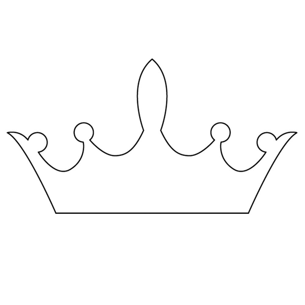 Crown Templates - Clipart library