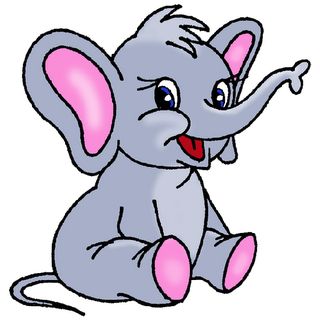 Cute Cartoon Elephants | Baby Elephant Page 1 - Cute Cartoon 