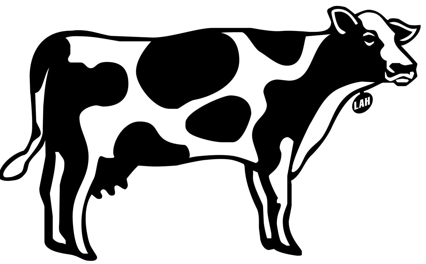 Cow Graphic - Clipart library