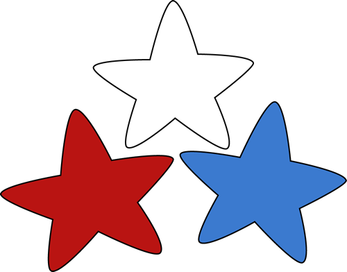 Patriotic Stars Clip Art - Patriotic Stars Image
