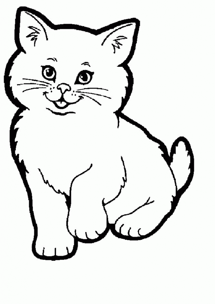 2340 Free Printable Pictures Cat Animals Coloring Page Printable 